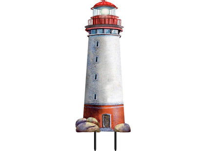 Briarwood Lane Everyday Metal Art 32.5x10.5 Coastal Lighthouse Metal Art