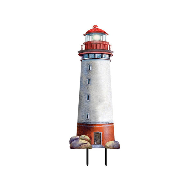 Briarwood Lane Everyday Metal Art 32.5x10.5 Coastal Lighthouse Metal Art