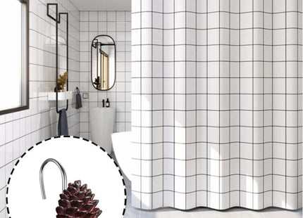 12-Pack Christmas Pinecone Decorative Shower Curtain Hook Bathroom Rod Hook
