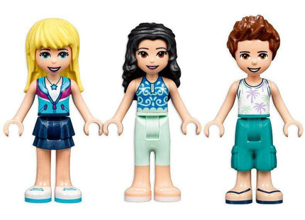 LEGO Friends Forest Camper Van and Sailboat 41681 Building Kit; Forest Toy; New 2021 (487 Pieces)