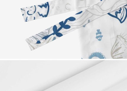 Blue Sea Turtle Tie Up Valance Curtain for Kitchen Living Room Bedroom Bathroom Cafe, Rod Pocket Small Short Window Drape Panel Adjustable Drapary Print, Coastal Ocean Coral Seaweed Jellyfish 54"x18"