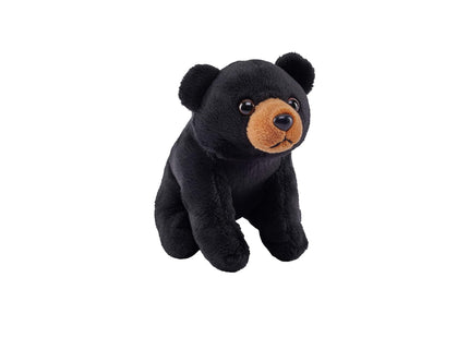 Wild Republic Pocketkins Black Bear Stuffed Animal - 5"