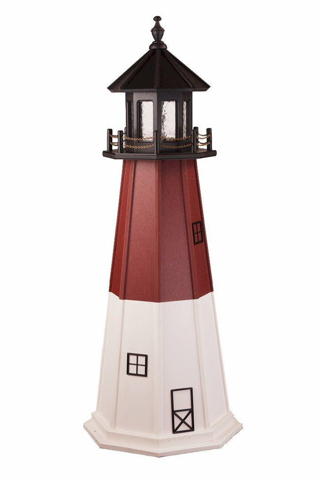 Poly Barnegat Lighthouse Replica 3' High