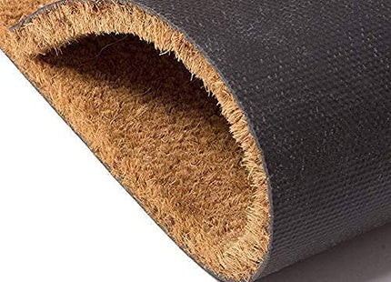 Or Something Coir Doormat Front Door Mat New Home Closing Housewarming Gift Welcome Forest Trees Cabin (30" x 18" Standard)