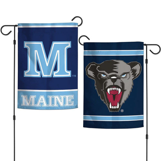 Maine Black Bears Garden Flag 12.5x18 Double Sided, Licensed by Wincraft