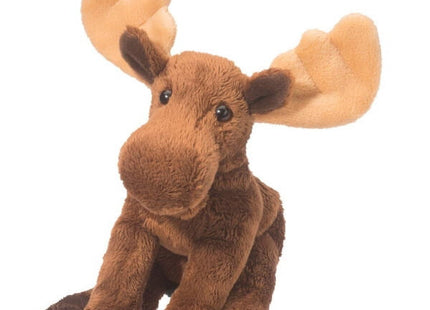 Douglas Sigmund Moose Plush Stuffed Animal – Soft, Realistic Forest Wildlife Toy, Cuddly Gift for Kids & Collectors, 10-inch Long