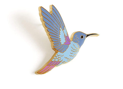 Pinsanity Hummingbird Enamel Lapel Pin
