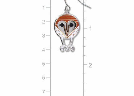 Charley Harper Barn Owl Earrings