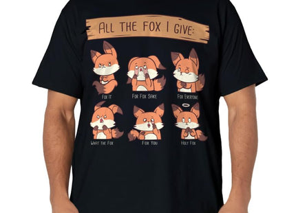 Look at All The Fox I GIve Funny Red Foxes No Fox Given T-Shirt