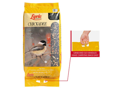 Lyric Chickadee Wild Bird Seeds Premium Mix Wild Bird Seed 20 lb Bag
