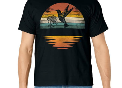 Hummingbird Vintage Sunset Hummingbirds T-Shirt