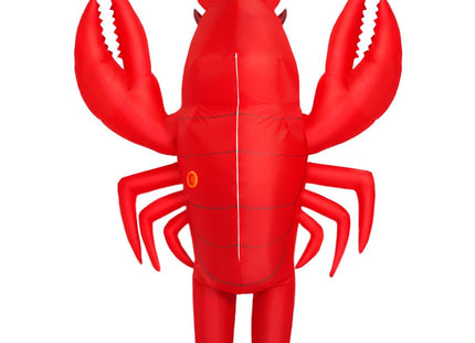 KOOY Inflatable Lobster Costume Adult, Inflatable Costume For Adult, Blow Up Crawfish Costumes Women/Men for Funny Party, Lobster Dress, Onesie For Mardi Gras/Halloween