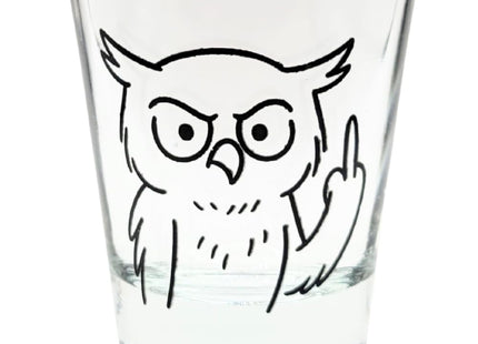 Funny Owl Shot Glass