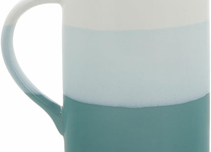 Pavilion Gift Company - River People Ceramic 18-ounce Mug River Gifts for Men, Canoe, Aqua