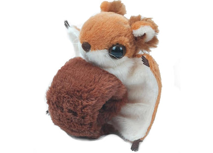 Hairy-Footed Flying Squirrel Stuffed Plush Toy, Hairy-Footed Flying Squirrel Plush Slap Bracelet, Flying Squirrel Plushies