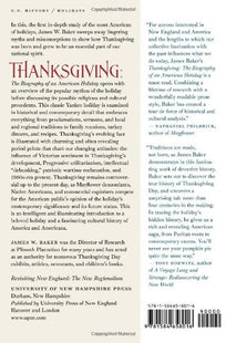Thanksgiving: The Biography of an American Holiday (Revisiting New England)