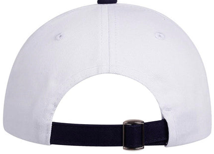ZUYYON 2 Pcs Captain Hat and First Mate Hat Set Matching Skipper Boating Baseball Caps Nautical Marine Sailor Embroidered Cap(White)