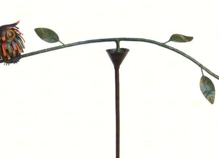 Blue Handworks Spiky Owl Balancer Stake
