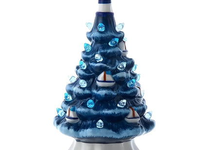 Kurt Adler 7.5-inch Ceramic Coastal Christmas Tree