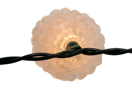Kurt Adler 10-Light Clear Pinecone Light Set