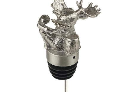 My Pour Head Stainless Steel Animal Wine Pourer Aerator - Moose