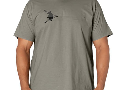 Kayaking Graphic Kayak Figure Kayaker Canoe Paddling T-Shirt