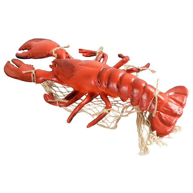BESPORTBLE Lobster Crawfish Decorations Red Lobster Nautical Wall Sculpture Resin Wall Hanging Decoration Pendant Art Decor