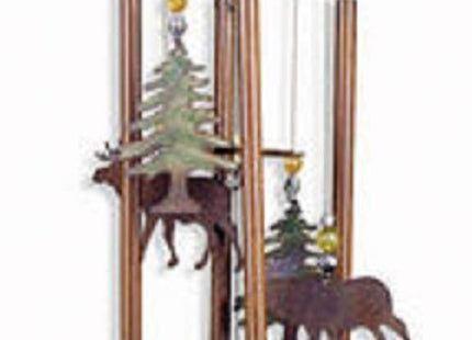Sunset Vista Designs Wilderness Wonders Moose Wind Chime, 36"