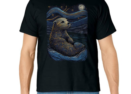 Otter Starry Night T-Shirt