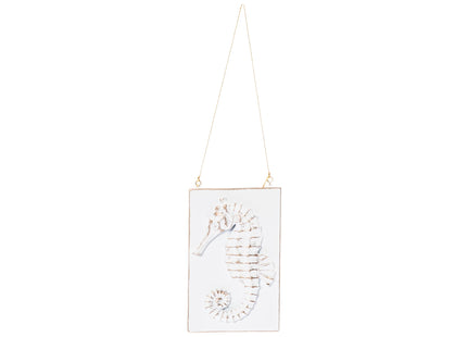Gallerie II Seahorse Ceramic Coastal Ornament White