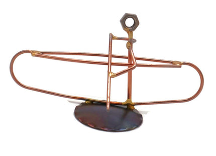 Canoe Collectible Handmade Metal Art Figurine, Desk Accessories, Trophy, Boss Gift, Office Décor, Water Craft