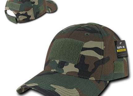 Rapdom Tactical T77-WDL Ripstop Operator Cap, Woodland