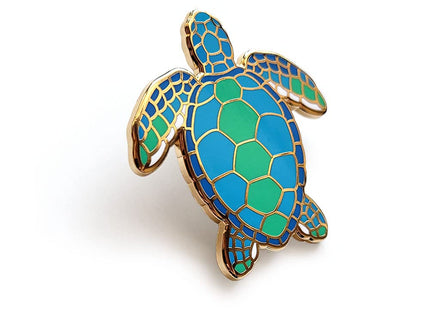 Pinsanity Sea Turtle Enamel Lapel Pin