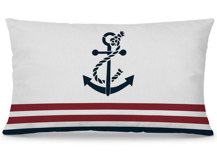 Nogrit Nautical Pillow Covers 12x20, Nautical Throw Pillows for Couch, Anchor Decor, Coastal Pillow Covers, Nautical Outdoor Decor