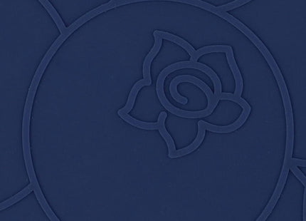 UPware Blueberry-Shaped Silicone Drink Coasters - Non-Slip, Anti-Stain, Heat-Resistant, Reusable Coasters for Drinks, Blue, 4.25 x 4.25 Inches, Set of 4