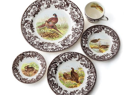 Spode Woodland 5 Piece Place Setting, Pheasant