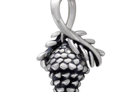 ARTCHARM Dangle Pinecone Charm 925 Sterling Silver for European Bracelet