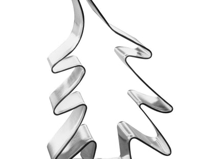 Foose Pine Tree Cookie Cutter 3.5 Inch –Tin Plated Steel Cookie Cutters – Pine Tree Cookie Mold