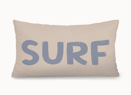 XYDEG Coastal Beach Surf Room Decor 12x20 Pillow Cover, Nautical Coastal Beach Retro Surf Decorative Lumbar Pillow Covers for Girls Boys Bedroom College Dorm Sofa Couch