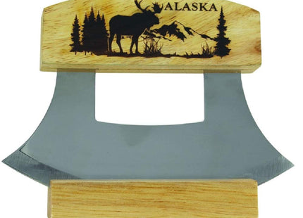 Arctic Circle Ulu w/Rustic Moose 18349