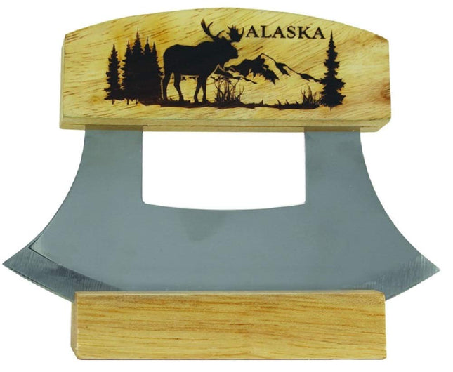 Arctic Circle Ulu w/Rustic Moose 18349