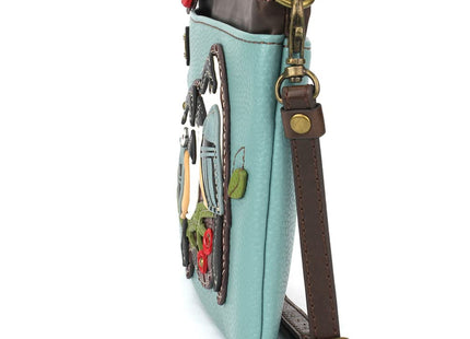CHALA Mini Crossbody/Purse with Convertible Strap Stylish, Compact, Versatile - Chickadee - blue