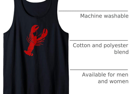 Vintage Lobster Print - Lobster Tank Top