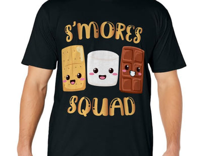 S'mores Marshmallows Funny Smores Squad Camping Campfire T-Shirt