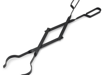 Stanbroil Outdoor Campfire Fireplace Tongs, 26" Long, Log Grabber, Black