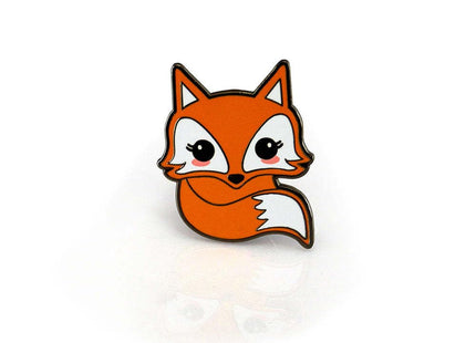 Clever Fox Enamel Pin