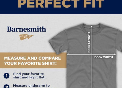 Barnesmith University of Maine T-Shirt, Classic, Charcoal Grey, Small