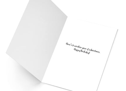 Sole Inspired Happy Birthday Adventure Lover | Kayak and Lake Lover Card | Water and Lake Life Card
