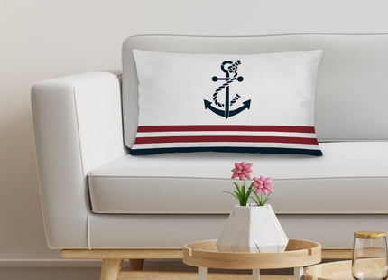 Nogrit Nautical Pillow Covers 12x20, Nautical Throw Pillows for Couch, Anchor Decor, Coastal Pillow Covers, Nautical Outdoor Decor