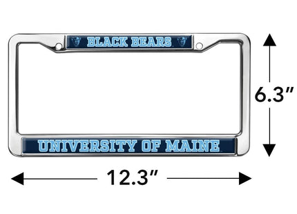 University of Maine Black Bears Design Full Size Standard License Plate